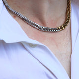 Dre Two Tone Necklace & Bracelet Set | Mixed