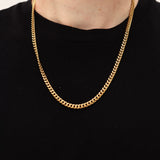 Cuban Necklace 5mm | Gold