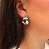 Mae Earrings | Silver