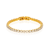 Tennis Bracelet | Gold