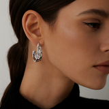 Demi Earrings | Silver