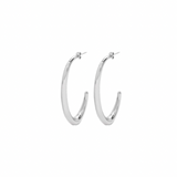 Nadine Earrings | Silver