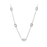 Faye Necklace | Silver