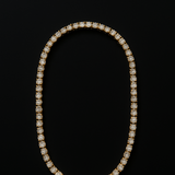 Tennis Necklace | Gold