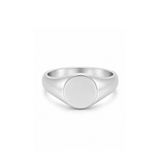Oscar Signet Pinky Ring | Silver