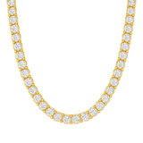 Tennis Necklace | Gold