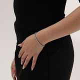 Tennis Bracelet | Silver