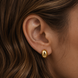 Pebble Earrings | Gold