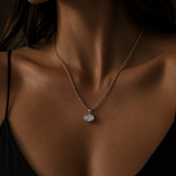 Plaza Necklace | Silver