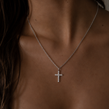 Cross Necklace | Silver