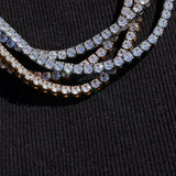 Tennis Necklace | Gold