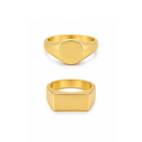 The Signet Duo | Gold