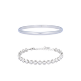 The Bezel Duo | Silver