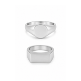 The Signet Duo | Silver