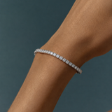 Tennis Bracelet | Silver