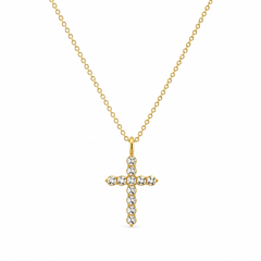 Cross Necklace | Gold (Pre Order)