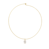 Esme Necklace Oval | Gold