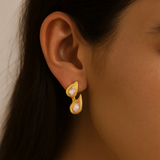 Drop Earrings | Gold