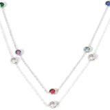 Rue Necklace Set | Silver