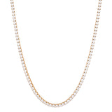 Tennis Necklace | Gold