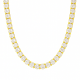 Tennis Necklace | Gold